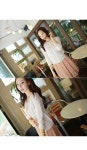 [(20%t세일)(자체제작!! 부드러운 쉬폰소재의 흐르는 핏이 예쁜 원피스 :)꽃물*ops/f9607] 피오나