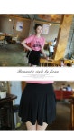 [(30%세일)(넓은 허리밴딩으로 편안한 스커트팬츠 :)나의바다*pants/f9596] 피오나