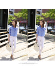[*30%세일*선장*pants/f9089-블랙,화이트] 피오나