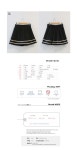 [*30%* (허리뒷밴딩* 밑단 테이핑처리가 POINT♥)크리스탈*skirt/f9982] 피오나