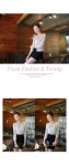 [(은은하게 스팽글이 얼굴을 환하게 해줘요! 블랙배색짜임이 고급스러운 가디건~)스파클링*caridigan/f9830-블랙] 피오나