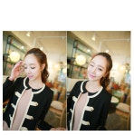 [(고급스럽고 깔끔한 디자인~ 가볍게 걸쳐주세요!)녹는중*cardigan/f9920-블랙] 피오나