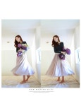 [(30%세일)(v라인의 트임이 멋스러운 기본티* 컬러별로 소장하세요^^)칸타타*tee/f9998] 피오나