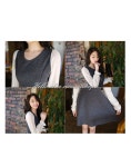 [(30%세일)(소매부분 러블리한 리본이 포인트! 레이어드한듯한 고급스러운 배색원핏~*)헬로우앨리스*ops/f8771] 피오나