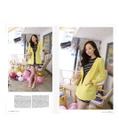 [(30%세일)(슬림한 라인! 세련된 노카라넥!)파라다이스키스*jacket/f8821] 피오나