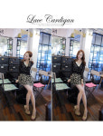 [*40%세일*(귀엽게 핏을 잡아주는 로맨틱한 패턴의 스커트:)꽃스커트*skirt/f9680-머스타드] 피오나