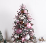 [플라워트리]LED 앙드핑크글로시트리화분 75cmP 크리스마스 TRHMES [W CONCEPT]