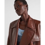 프라다 더블 브레스티드 가죽 재킷 Prada Double-breasted leather jacket 56A075_11KD_F0005_S_222 | 해외직구는 플라이굿! 빠르고 저렴한... 