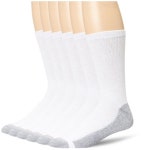 Hanes Men&amp;#39;s 6 pack Cushion Crew Sock, White, 10-13 (Shoe Size 6-12) | 해외직구는 플라이굿! 빠르고 저렴한... 