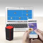 HooToo TripMate Wireless Router for Travel 10400mAh External Battery Charger Power Bank, Wi-Fi Media Streaming for Flash Drive Hard... 