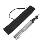 Hair Salon Adjustable 63" Stainless Steel Tripod Stand Cosmetology Mannequin Training Head Holder Hairdressers Trainees... 