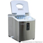 Edgestar IP210SS1 Portable Ice Maker, Stainless Steel/Silver | 해외직구는 플라이굿! 빠르고 저렴한 해외쇼핑 Edgestar... 