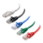 Cable Matters 160021 5-Feet Cat6 Snagless Ethernet Patch Cable, Pack of 5 (Black/ Blue/ White/ Red/ Green) | 해외직구는 플라이굿!... 