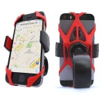 Vibrelli Universal Bike Phone Mount Holder. Fits any Smart Phone: iPhone 6 Plus Bike Mount, iPhone 6S (+), 5S / 5 etc.. (all... 