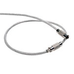 BlueCosto (20-Pack-Silver) Ultra Tough Stainless Steel String Wire Luggage Tags Loop Key Rings 600014 | 해외직구는 플라이굿! 빠르고... 