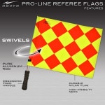 AGORA Pro Line Duo Premium Rotating Soccer Referee Flags with Case | 해외직구는 플라이굿! 빠르고 저렴한 해외쇼핑 모바일
