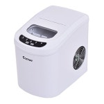 Costway Portable Compact Electric Ice Maker Machine Counter Top, Mini Cube 26lb of Ice Daily, White | 해외직구는 플라이굿! 빠르고... 