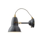 Anglepoise Original 1227™ 황동 벽 조명 엘리펀트 그레이 | 해외직구는 플라이굿! 빠르고 저렴한 해외쇼핑 해외직구는 플라이굿