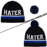 헤이터[HATer] 헤이터비니 HATER BALLER Beanie with Removable Pom-Black풋셀스토어 공식 온라인쇼핑몰. [대분류명] - 헤이터... 