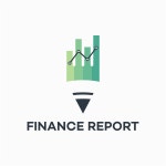 Finance report logo vector - Vector Logo free download