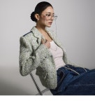 셀럽들의 선택, DINT - J2714 트위드 데님 자켓 셀럽들의 선택, DINT