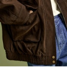 셀럽들의 선택, DINT - J2841 스웨이드 점퍼 셀럽들의 선택, DINT