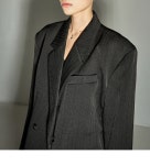 셀럽들의 선택, DINT - J2864 싱글 버튼 테일러드 자켓 셀럽들의 선택, DINT