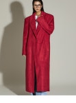 셀럽들의 선택, DINT - J2876 스웨이드 롱 코트 셀럽들의 선택, DINT