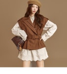 셀럽들의 선택, DINT - D5401 레이스 셔츠 원피스 셀럽들의 선택, DINT