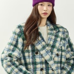 셀럽들의 선택, DINT - J3060 부클 체크 롱 코트 셀럽들의 선택, DINT