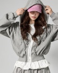 셀럽들의 선택, DINT - J3156 프릴 후드 집업