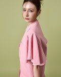 셀럽들의 선택, DINT - J3206 린넨 러플 자켓