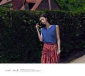 [E1762 브이 린넨 슬리브리스 베이직 탑(25차리오더)] DINT [E1762 브이 린넨 슬리브리스 베이직 탑(25차리오더)]