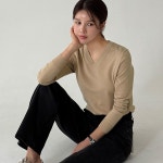 [벨유] 인생 브이 니트 - 캔마트쇼핑몰