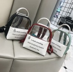 도매꾹 :: 대한민국1위 돈버는 쇼핑 - 도매꾹 [도매꾹] NA-2642 투명창 백팩