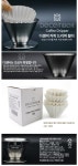 POOM | 디셈버 웨이브 커피필터 100매 185 (칼리타 호환) 디셈버 웨이브 커피필터 100매 185 (칼리타 호환)