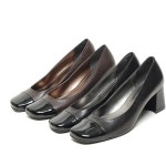 [WD TW 048 6.0cm 가죽 빅사이즈 펌프스 2col. 255-270size]