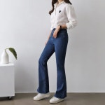 제이큐리테일 라인부츠컷진 1022383 | 레이틀리 라인부츠컷진 1022383