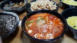 바람놀이터 - 주말 냉짬뽕 광어+밥 > 음식게시판 | 바람놀이터 (바람의나라) 바람놀이터 (바람의나라)