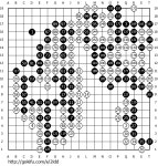 초보 바둑 복기 부탁드립니다 - 바둑 갤러리