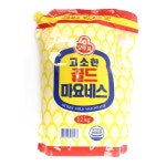 com에 오신걸 환영합니다! 오뚜기 골드 마요네즈 3.2K 스파우트팩  대용량 소스 드레싱 식당 레스토랑 셀러드 파우치