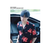 [[GOZER]RED FLOWER HAWAIIAN SHIRT - 아이콘 진환 착용 ] Authentic Brand FP142