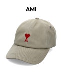 [아미]23FW 하트 로고 코튼 개버딘 볼캡 UCP006 263 [W CONCEPT]