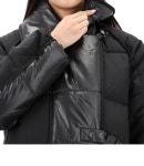 [가니]23FW 오버사이즈 믹스 푸퍼 코트 F8484 099 [W CONCEPT]