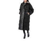 [가니]23FW 오버사이즈 믹스 푸퍼 코트 F8484 099 [W CONCEPT]