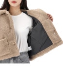24FW 단톤 인슐레이션 라이트 보아 플리스 자켓 DT-A0545 LBA BEIGE- 이랜드몰