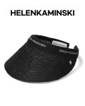 국내배송 24SS 헬렌카민스키 비앙카 바이저캡 HAT50265 CHARCOAL BLACKLOGO - 리본즈(REEBONZ)