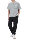 MJS244A J0115 460 | S.I.VILLAGE (에스아이빌리지) [THOM BROWNE][톰브라운] 포켓 스트라이프 티셔츠 MJS244A J0115 460 - 