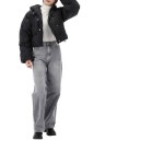 25SS 가니 나일론 테크 푸퍼 쇼트 패딩 F9546 099- 이랜드몰