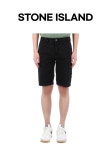 스톤아일랜드(Stone Island) | 스톤아일랜드 남성 카고 반바지 블랙 L100018 S0004 V0129 26SS 와펜 패치 슬림 숏 팬츠 L1S15L100018... 